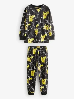 Pyjama's|Nachtkleding En Pyjama's*Next Pokémon geel/zwart - Verpakking van 2 pyjama's met lange mouwen (4-16 jr)