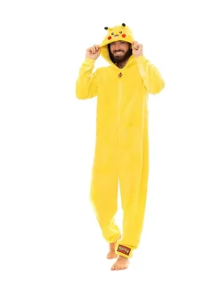 Pyjama's*Character Pokémon Pikachu Fleece All-in-ones