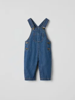 Tuinbroeken*Polarn O. Pyret Cotton Denim Dungarees