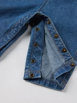 Tuinbroeken*Polarn O. Pyret Cotton Denim Dungarees