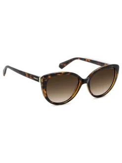 Zonnebril|Polaroid Brown Cat Eye Sunglasses