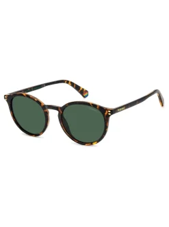 Zonnebril|Polaroid Havanas Panthos Brown Sunglasses