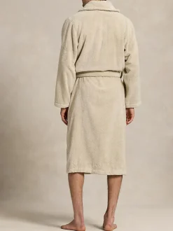 Kamerjassen En Badjassen|Polo Ralph Lauren Shawl Toweling Robe