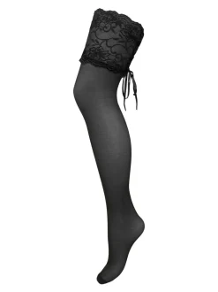 Sokken En Panty's*Pour Moi All Tied Up kousen van 15 denier met kant