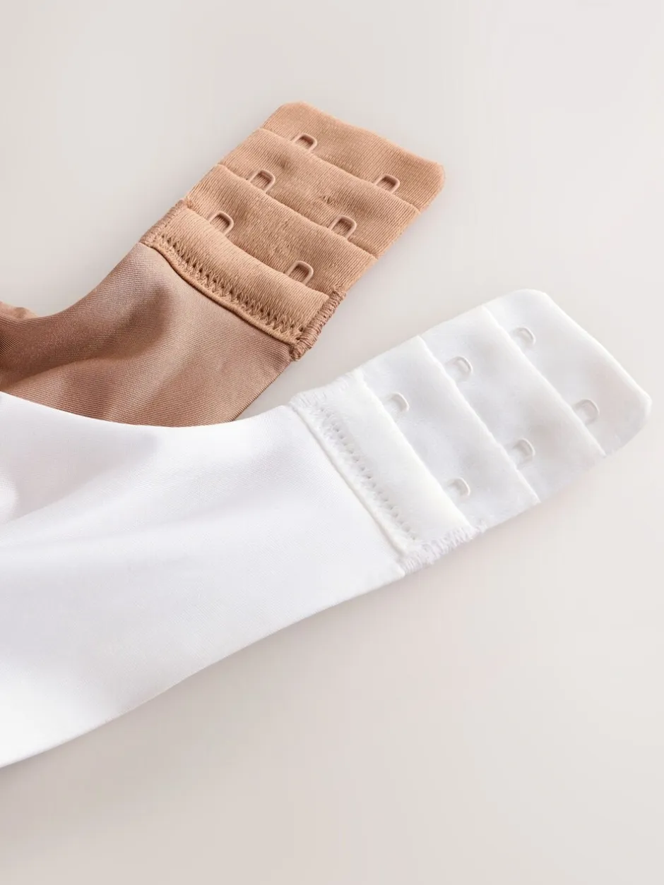 Beha's*Next Praline huidskleur/wit - A-E Afvlakkende Ultimate Comfort Beha's 2 Verpakking