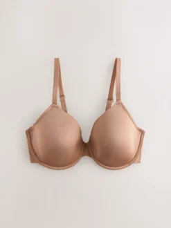 Beha's*Next Praline huidskleur/wit - A-E Afvlakkende Ultimate Comfort Beha's 2 Verpakking