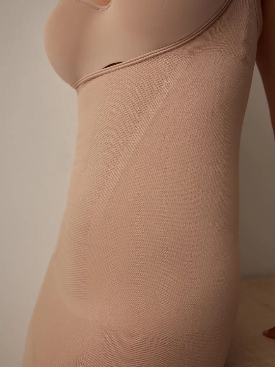 Shapewear|Next - Wear Your Own Bra - Slip met sterke buikcorrectie Praline nude