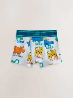 Ondergoed*Next - Verpakking van 5 boxershorts (1,5 - 16 jr) Primaire dieren