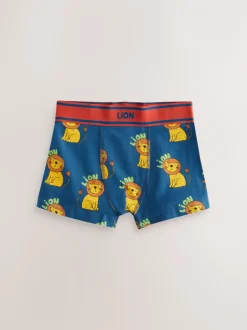 Ondergoed*Next - Verpakking van 5 boxershorts (1,5 - 16 jr) Primaire dieren