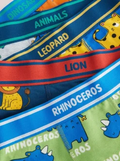 Ondergoed*Next - Verpakking van 5 boxershorts (1,5 - 16 jr) Primaire dieren