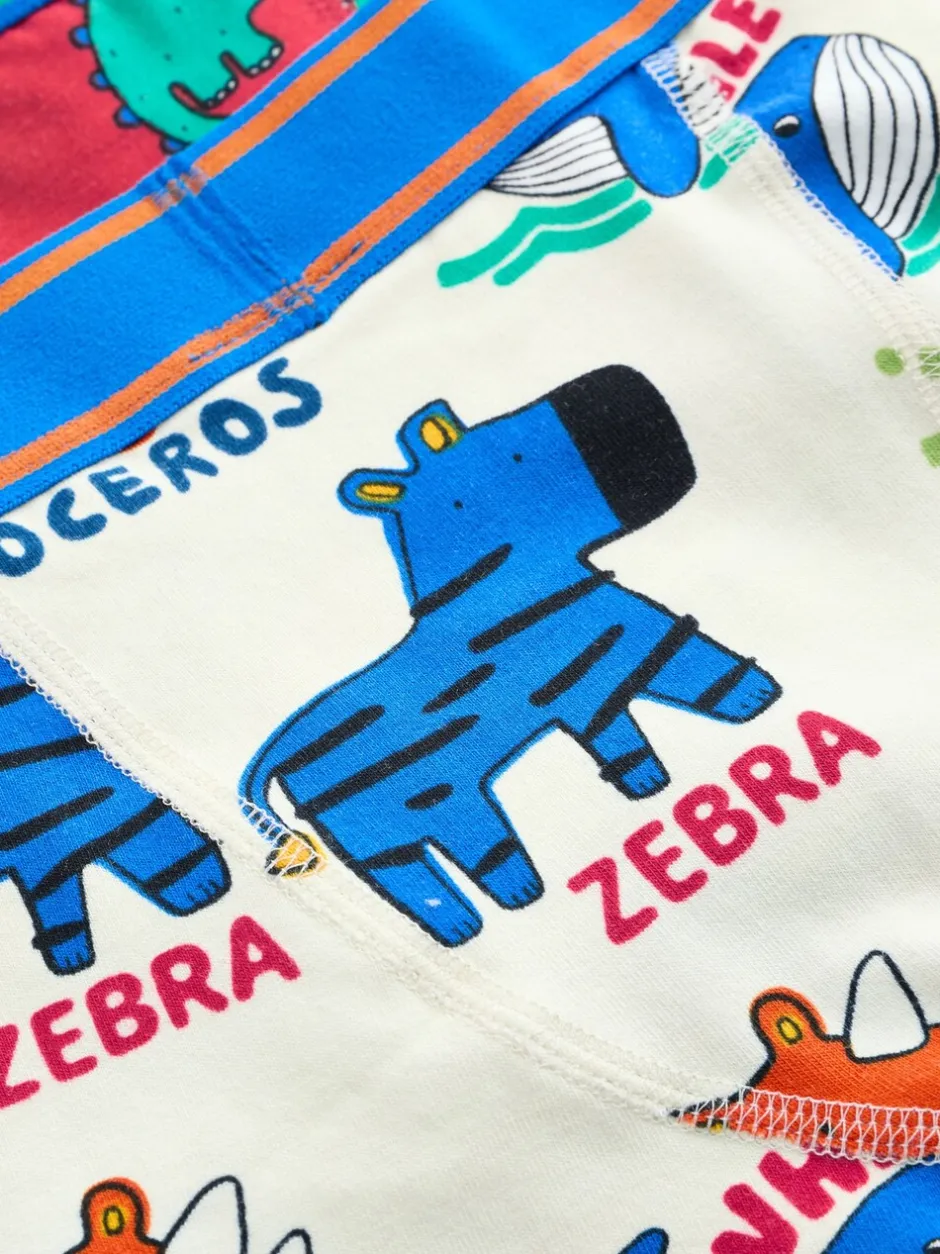 Ondergoed*Next Primaire dieren - Verpakking van 10 trunks (1,5-16jr)