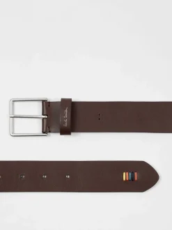 Riemen En Bretels|PS Paul Smith Stitch Detail Logo Belt