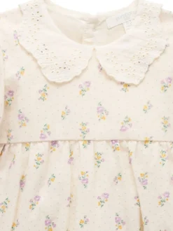 Rompertjes En Hemdjes*Purebaby Gathered Bodysuit