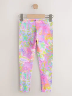 Broeken En Leggings*Next Purple/Splat - Verpakking van 5 leggings (3-16 jr)