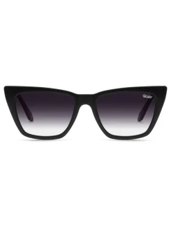 Zonnebril*QUAY Call The Shots Black Sunglasses