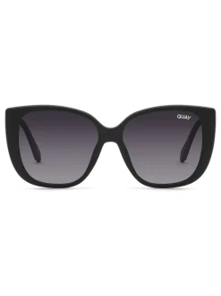 Zonnebril|QUAY Ever After Black Sunglasses