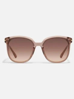 Zonnebril|QUAY Rent Free Brown Sunglasses