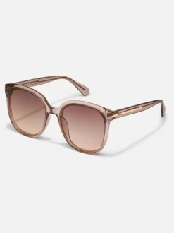 Zonnebril|QUAY Rent Free Brown Sunglasses