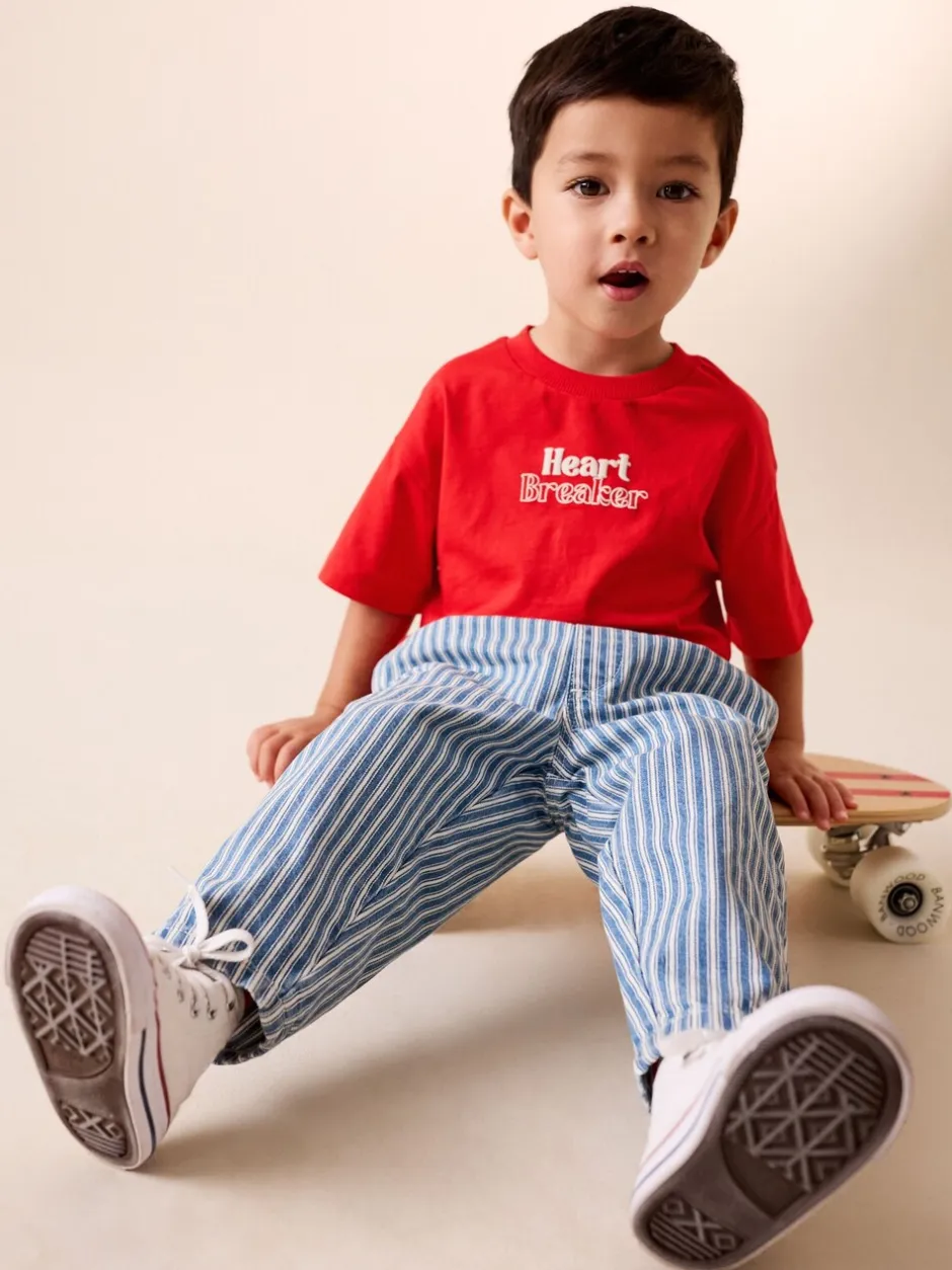 T-Shirts|Tops|Next - Short Sleeve Valentines T-Shirt (3mths-7yrs) Red Heart Breaker