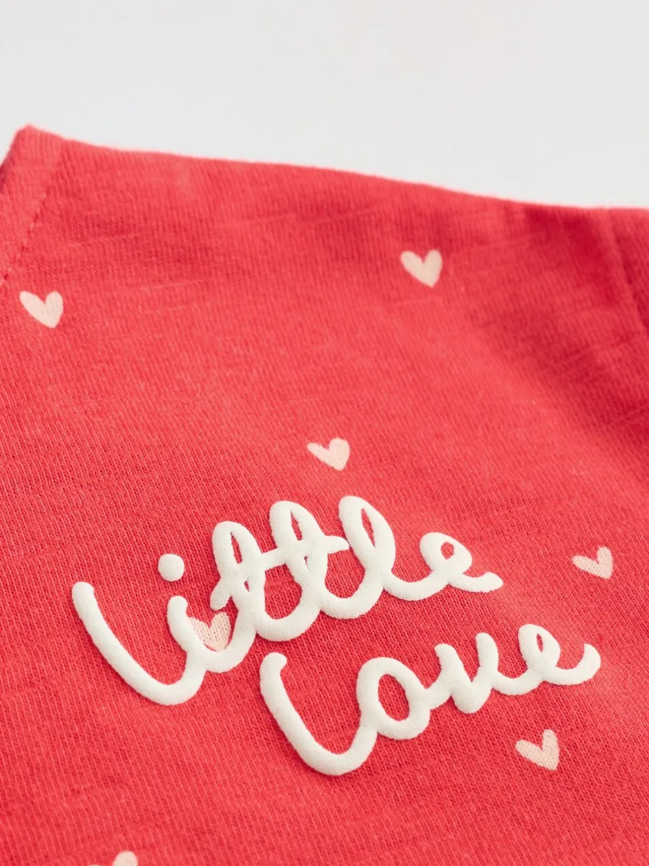 Rompertjes En Tuinbroeken*Next - romperpakje Red Heart Printed Button Through
