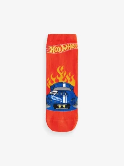 Sokken*Next Red/Black/Blue Hot Wheels - Verpakking van 3 paar sokken met hoog aandeel katoen