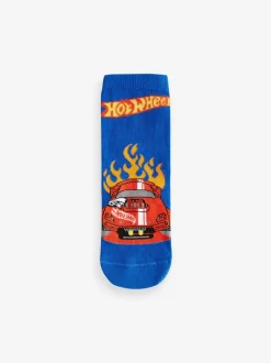 Sokken*Next Red/Black/Blue Hot Wheels - Verpakking van 3 paar sokken met hoog aandeel katoen