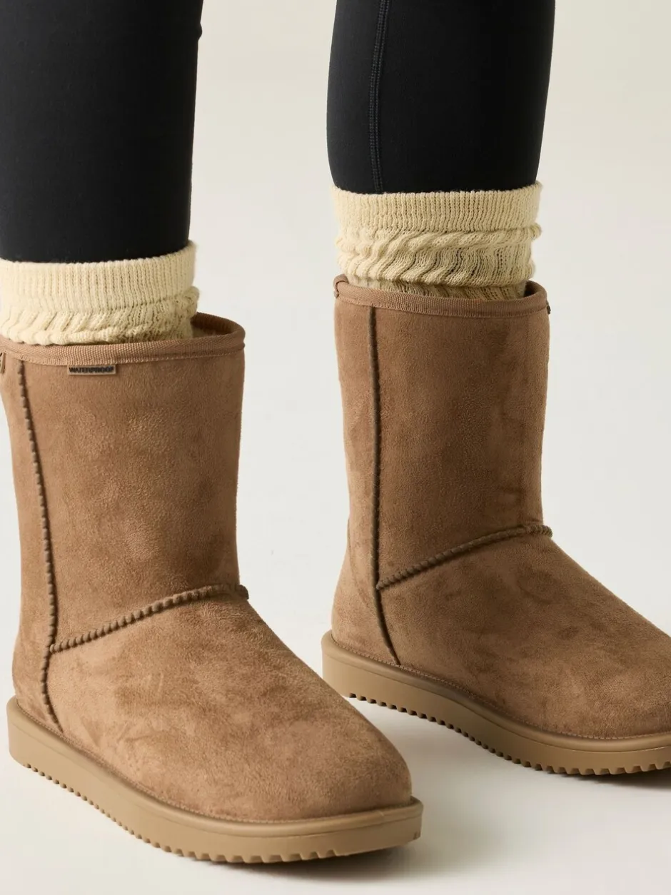 Boots|Sportkleding*Regatta Risley Behaaglijke halflange waterdichte Boots met voering van imitatiebont