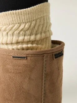 Boots|Sportkleding*Regatta Risley Behaaglijke halflange waterdichte Boots met voering van imitatiebont