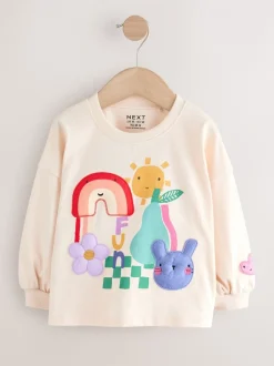 Tops|Next Regenboog - Character tops met lange mouwen verpakking van 3 (3mnd -7jr)