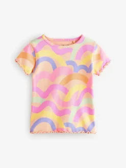 Multipacks|Tops|Next Regenboog - Set van 5 T-shirts met korte mouwen (3mnd-7jr)