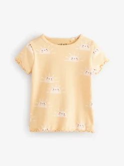 Multipacks|Tops|Next Regenboog - Set van 5 T-shirts met korte mouwen (3mnd-7jr)