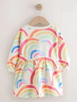 Jurken|Jurken*Next Regenboog - Sweaterjurk (3 mnd-7 jr)
