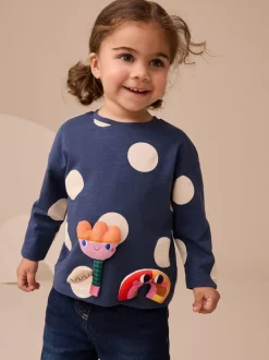 Tops|Multipacks*Next - Tops met lange mouwen set van 4 (3mnd - 7 jr) Regenboog