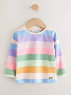 Tops|Multipacks*Next - Tops met lange mouwen set van 4 (3mnd - 7 jr) Regenboog