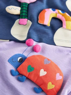 Tops|Multipacks*Next - Tops met lange mouwen set van 4 (3mnd - 7 jr) Regenboog