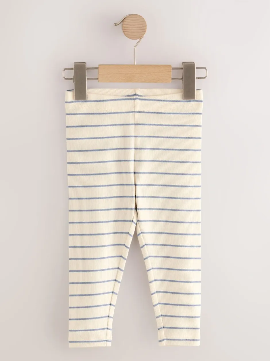 Broeken En Leggings*Next - Verpakking van 5 geribbelde Leggings (3mnd -7jr) Regenboog