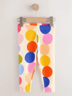 Broeken En Leggings*Next - Verpakking van 5 geribbelde Leggings (3mnd -7jr) Regenboog