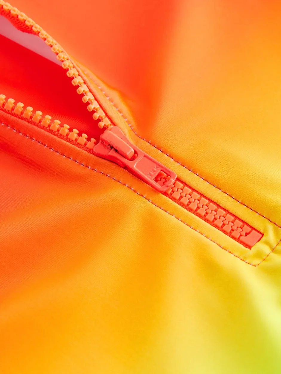 Badkleding|Badkleding|Next - Zonbeschermend onesie (3 mnd-7 jr) Regenboog dip-dye