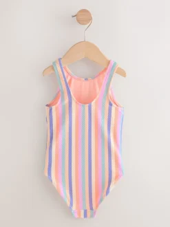 Badkleding|Badkleding*Next - Badpak (3 mnd-10 jr) regenboogkleurige figuurtjes