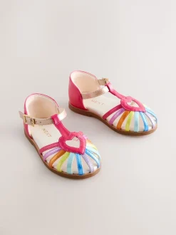 Gelegenheidskleding*Next - Fisherman Heart Occasion Sandals Regenboogprint