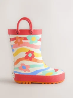 Laarzen*Next Regenboogprint - Laarzen met handgreep