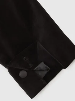 Smokings En Feestkleding|Reiss - Ace - Klassieke fluwelen single breasted blazer