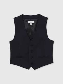 Kostuums En Herenvesten*Reiss - Hope - Herenvest van wolmix