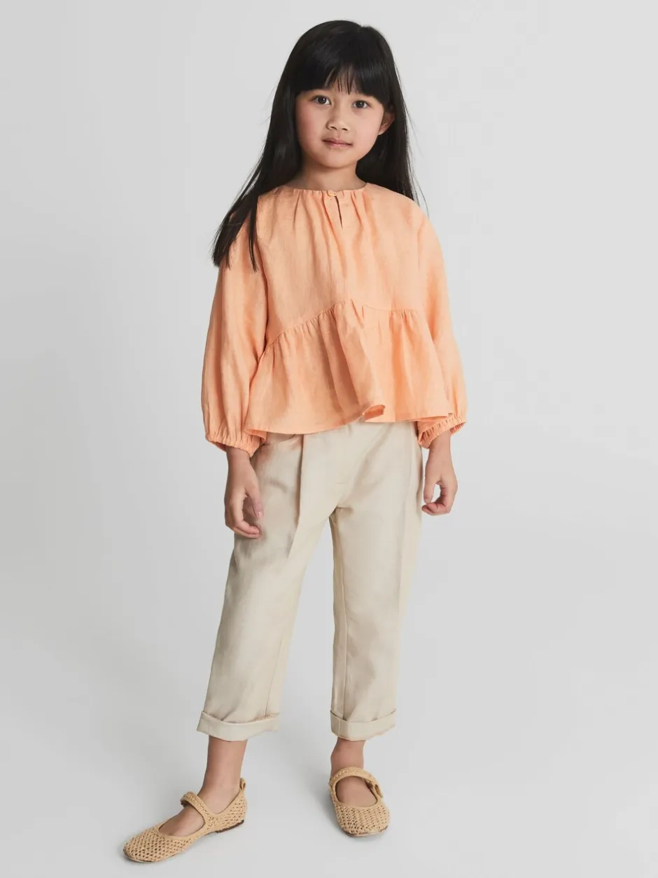 Overhemden En Blouses*Reiss - Lee Junior - Blouse met lange mouwen