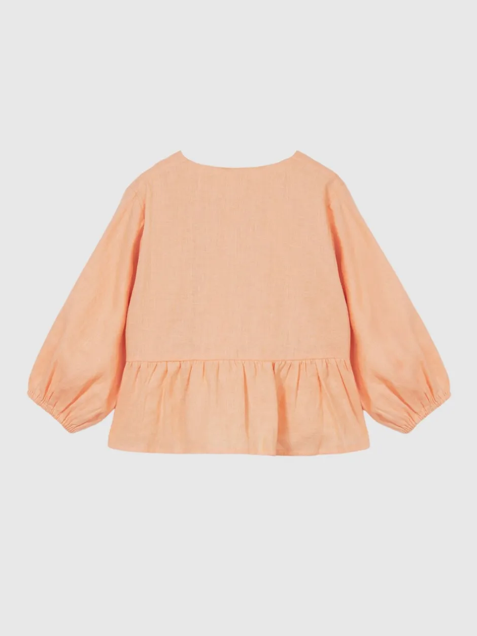 Overhemden En Blouses*Reiss - Lee Junior - Blouse met lange mouwen