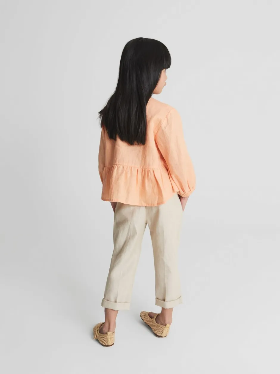 Overhemden En Blouses*Reiss - Lee Junior - Blouse met lange mouwen