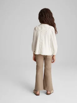 Overhemden En Blouses*Reiss - Piper Junior - Blouse met borduursel