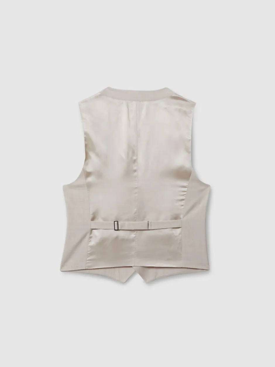 Vesten|Reiss Belmont W Tailored-Fit Single-Breasted Waistcoat