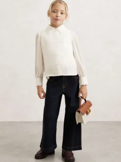 Overhemden En Blouses*Reiss Elia Scallop-Edge Button-Through Shirt