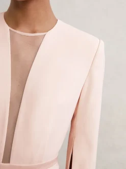 Jumpsuits En Playsuits|Gelegenheidskleding*Reiss Evora Plunge-Neck Split-Sleeve Jumpsuit